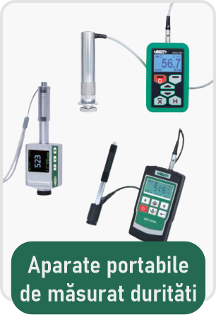Aparate portabile de masurat duritati